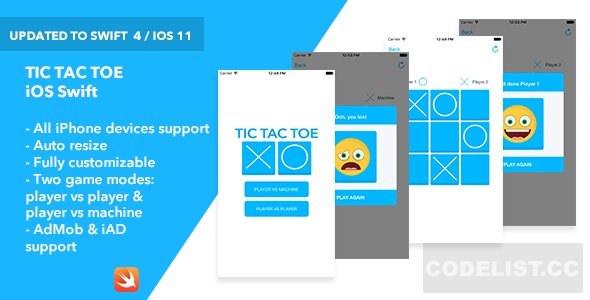 Tic Tac Toe iOS App v1.0