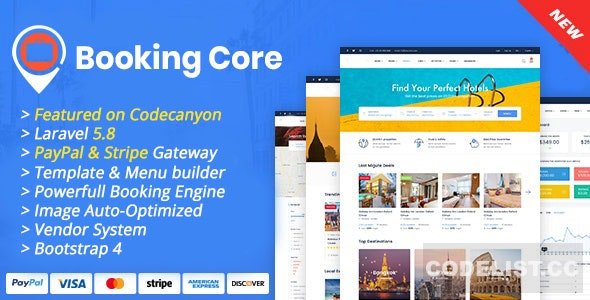 Booking Core v1.8.2 - Ultimate Booking System