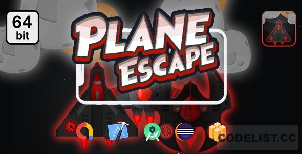 Planes Escape 64 bit - Android IOS With Admob