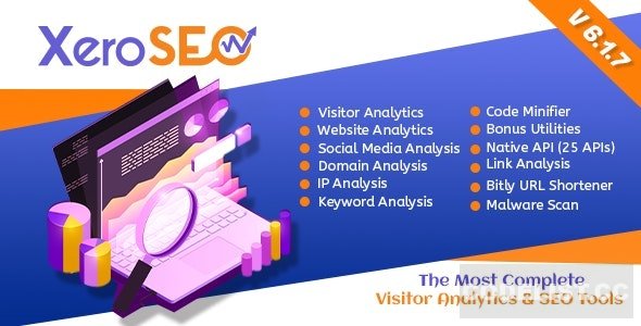 XeroSEO v6.1.7 - The Most Complete Visitor Analytics & SEO Tools