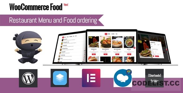 WooCommerce Food v2.0 - Restaurant Menu & Food ordering