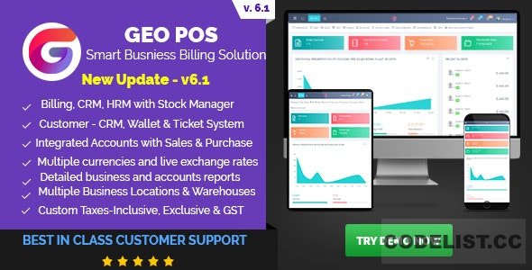 Geo POS v6.1 - Point of Sale, Billing and Stock Manager Application - nulled