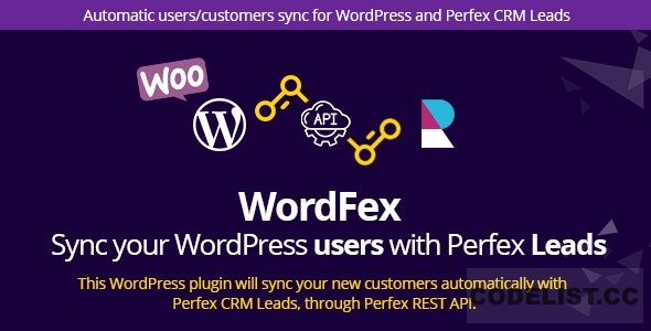 WordFex v1.0 - Syncronize WordPress with Perfex
