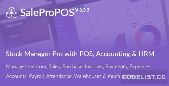 SalePro v3.3.3 - Inventory Management System with POS, HRM, Accounting - nulled