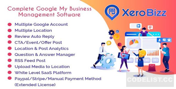 XeroBizz v1.1 - Complete Google My Business Management Software (SaaS Platform)