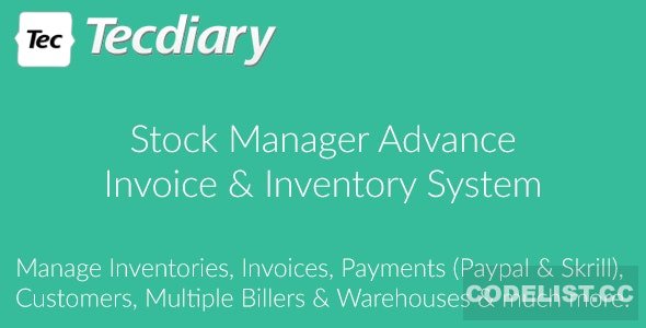 Stock Manager Advance (Invoice & Inventory System) v3.4.35