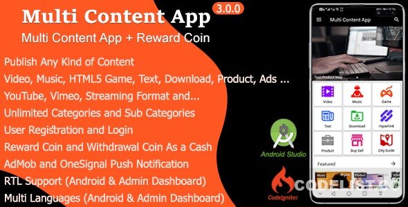 Multi Content App v3.0