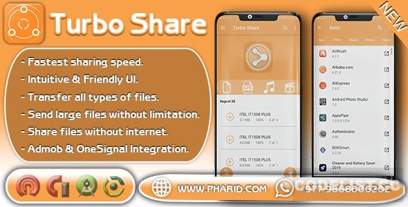 Turbo Share v1.6 - ShareIt Clone | Ultimate Transfer & Share 