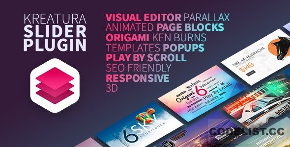 Kreatura v7.5.0 - Slider Plugin for WordPress + Templates