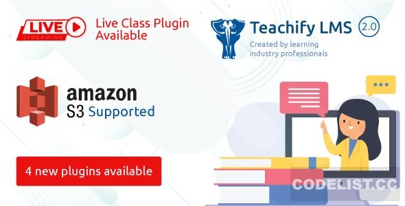 Teachify LMS v2.0 – Powerful Learning Management System