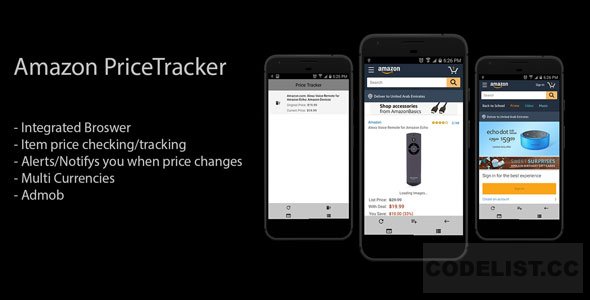 Amazon Price Tracker v1.0 - Android App Source Code