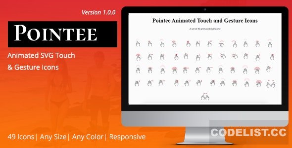 Pointee v1.0 - Animated Touch and Gesture Icons