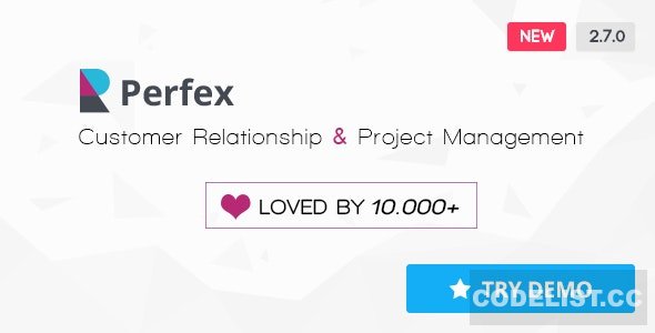 Perfex v2.7.0 - Powerful Open Source CRM