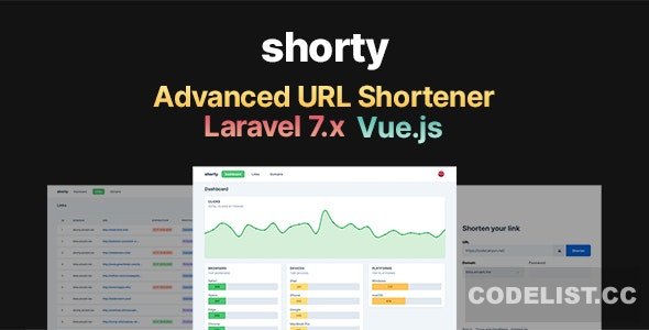 Shorty v1.1.0 – URL Shortener