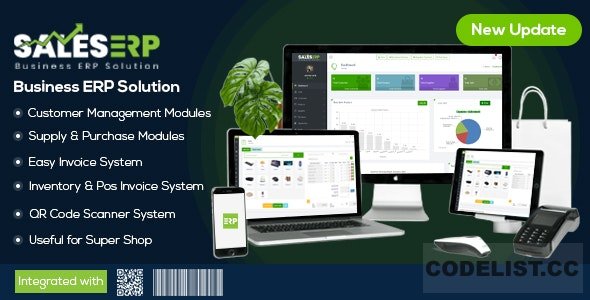 ERP v10.0 – Business ERP Solution / Product / Shop / Company Management - nulled