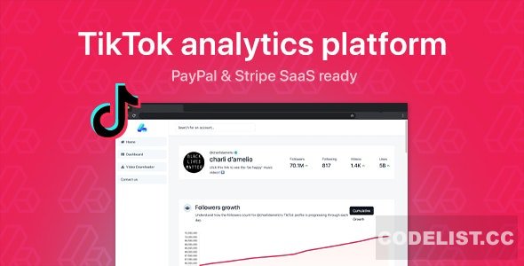 phpStatistics v1.4.0 - TikTok Analytics Platform (SAAS Ready)