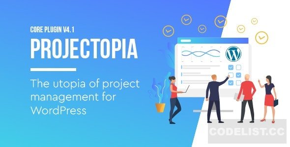 Projectopia v4.3.12 - WordPress Project Management Plugin