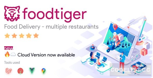 FoodTiger v2.1.1 - Food delivery - Multiple Restaurants