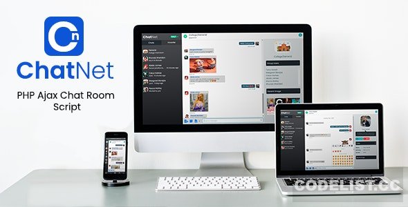 ChatNet v1.0 - PHP Ajax Chat Room & Private Chat Script - nulled