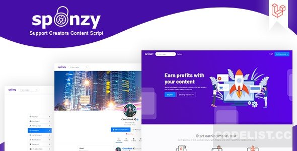 Sponzy v2.3 - Support Creators Content Script