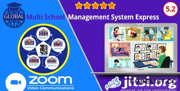 Global v5.2 - Multi School Management System Express