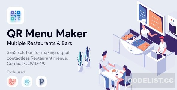 QR Menu Maker v2.6.3 - SaaS - Contactless restaurant menus