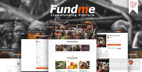 Fundme v4.9 - Crowdfunding Platform