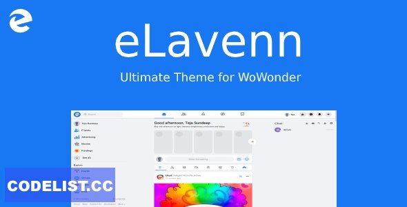 eLavenn v1.2 - The Ultimate WoWonder Theme