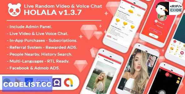 HOLALA v1.3.7 - Live Random Video - Voice Calls