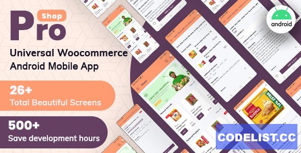 ProShop v7.0 - WooCommerce Multipurpose E-commerce Android Full Mobile App + kotlin