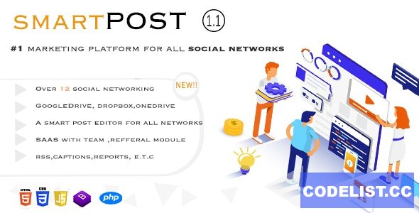 Smart Post v1.5 - Social Marketing Tool - nulled