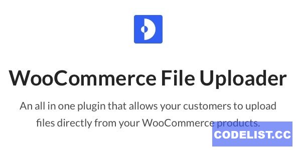 WooCommerce AJAX File Upload (600+ filetypes) v2.0.2