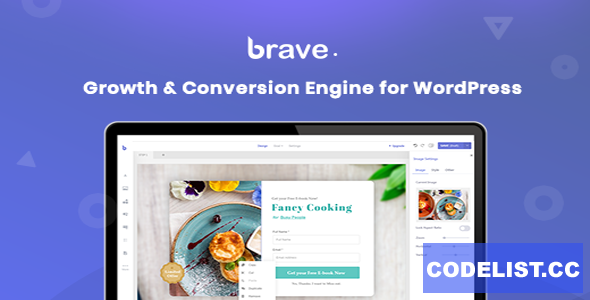 Brave v0.4.8 - Drag n Drop WordPress Popup, Optin, Lead Gen & Survey Builder
