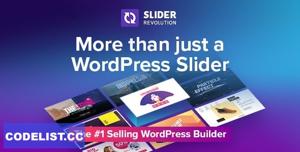 Slider Revolution v6.3.0 - Responsive WordPress Plugin