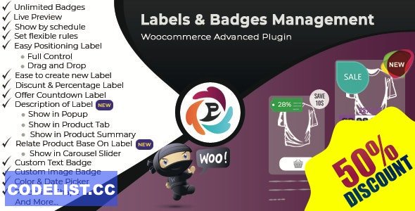 WooCommerce Advance Product Label and Badge Pro v1.6.0 