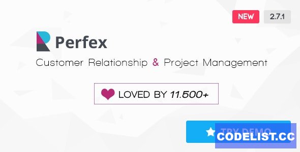 Perfex v2.7.1 - Powerful Open Source CRM 