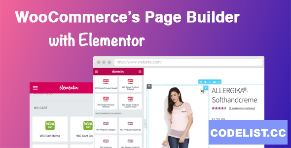 DHWC Elementor v1.2.9 - WooCommerce Page Builder with Elementor