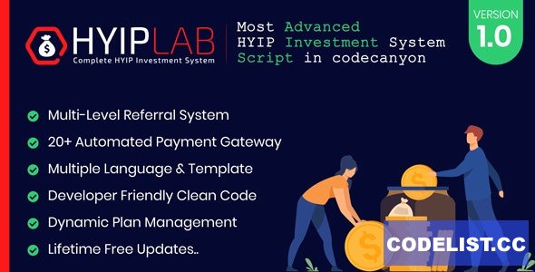 HYIPLAB v1.0 - Complete HYIP Investment System