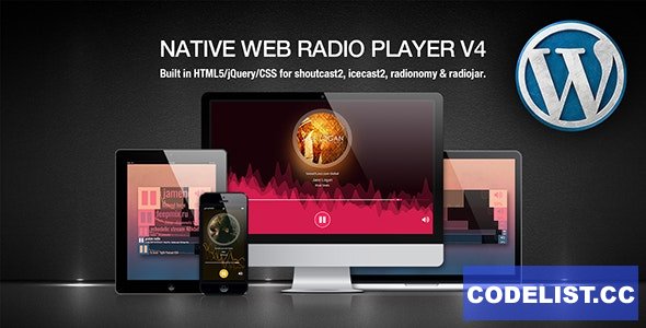 Native Web Radio v5.21.01.28 - Player WordPress Plugin