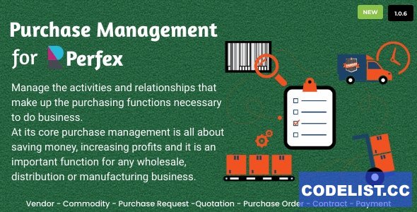 Purchase Management for Perfex CRM v1.0.6