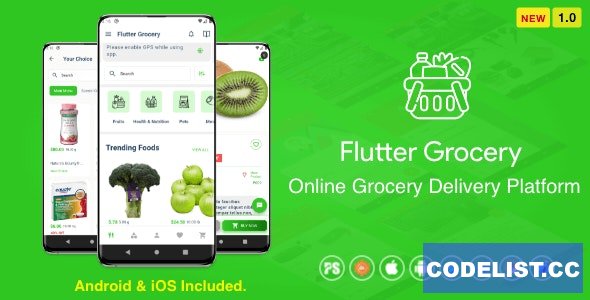 Flutter Multi Vendor Grocery v1.0