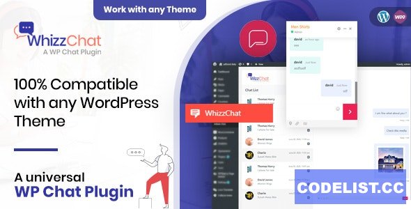 WhizzChat v1.3 - A Universal WordPress Chat Plugin
