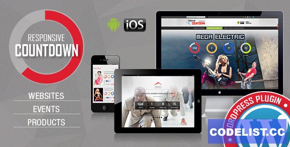 CountDown Pro WP Plugin v2.6 - WebSites/Products/Offers