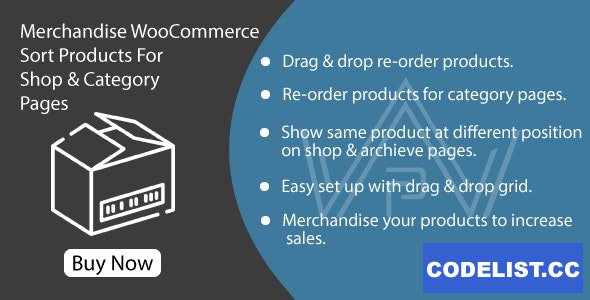 Merchandise WooCommerce v1.0 - Sort Products For Shop & Category Pages