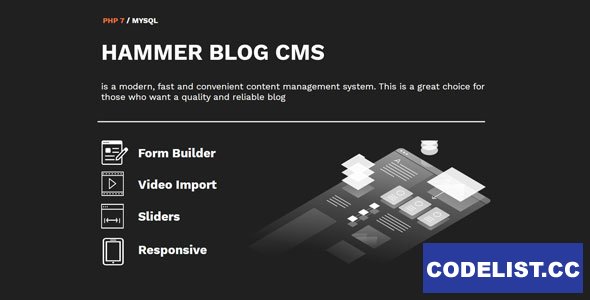 HammerBlog CMS v1.0