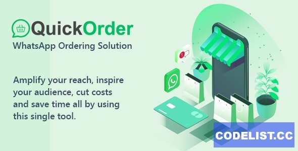 QuickOrder v1.0 - WhatsApp Ordering QuickQR Addon