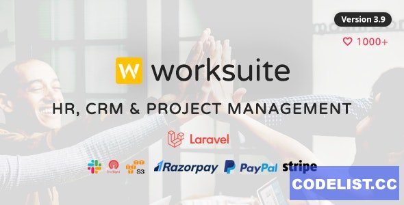 WORKSUITE v4.0.1 - HR, CRM and Project Management 