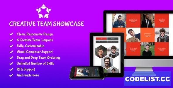 Creative Team Showcase v2.7.0 - Team Showcase Plugin for WordPress 
