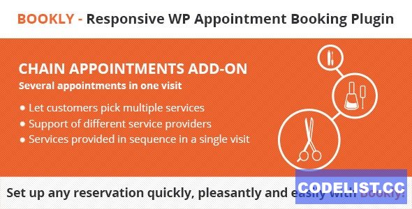 Bookly Chain Appointments (Add-on) v2.1 