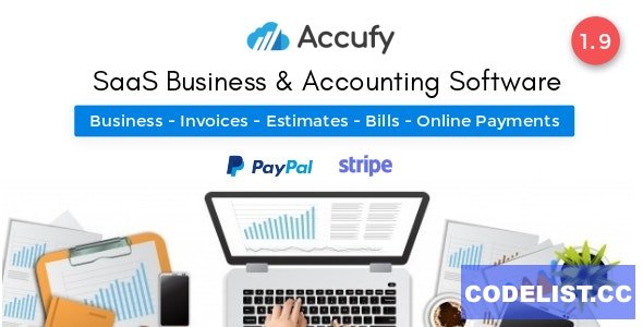 Accufy v1.9 - SaaS Business & Accounting Software - nulled